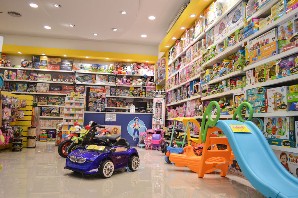 Jugueterías en diciembre: ventas a pedal